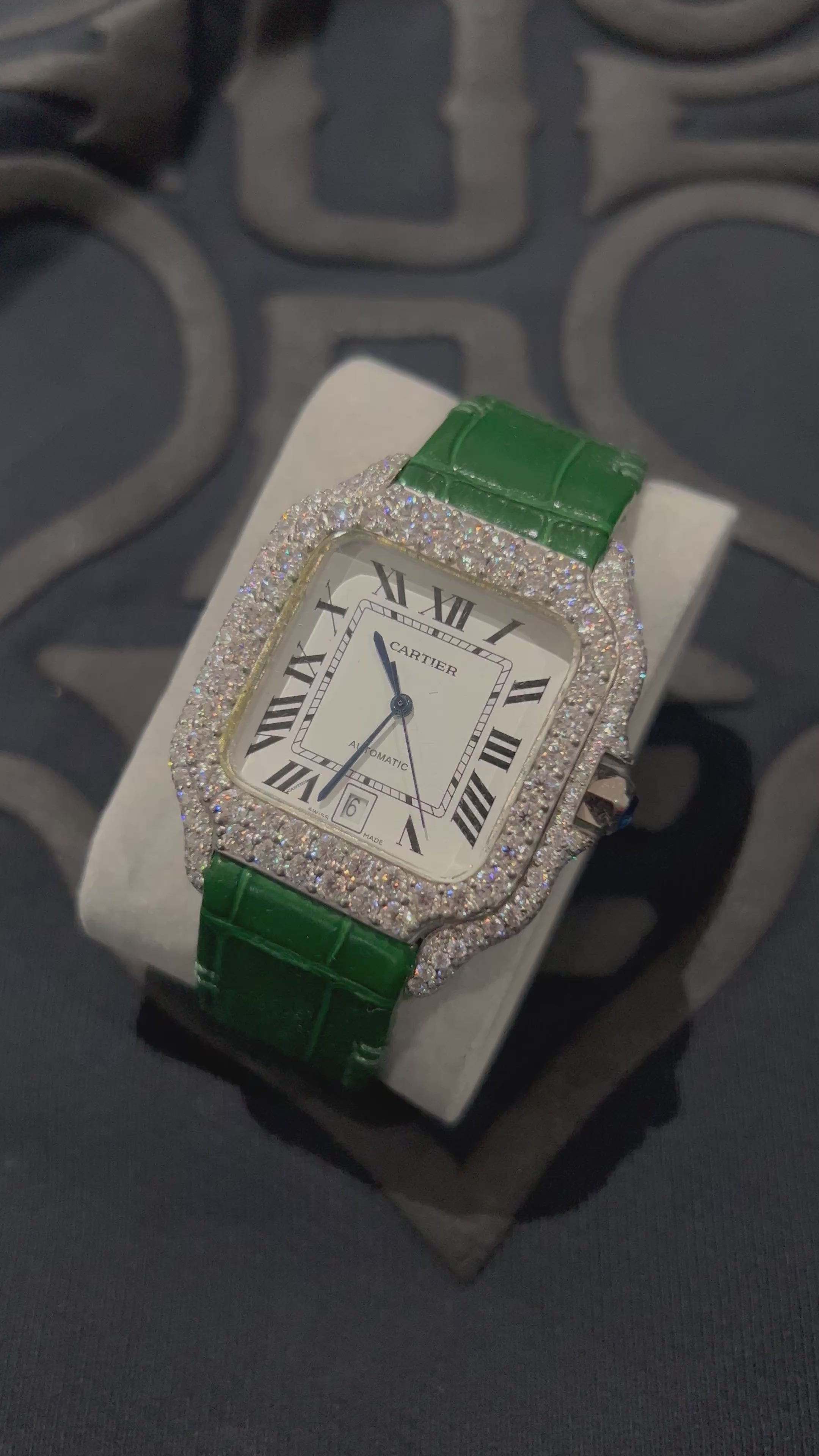 VVS Moissanite Watch (Passes All Testers)