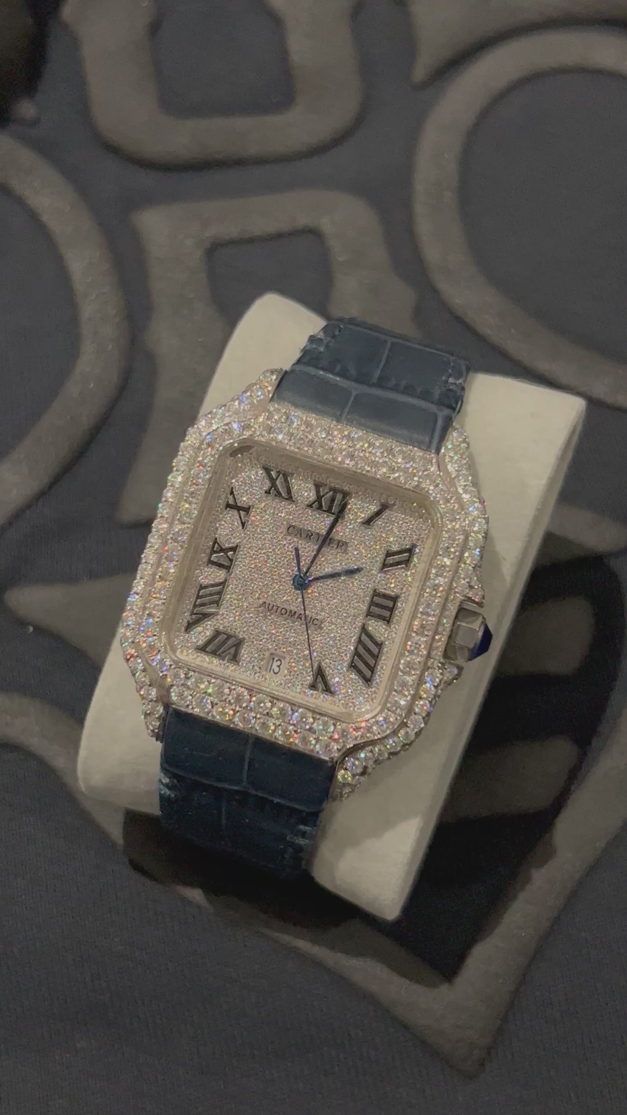 VVS Moissanite Watch (Passes All Testers)
