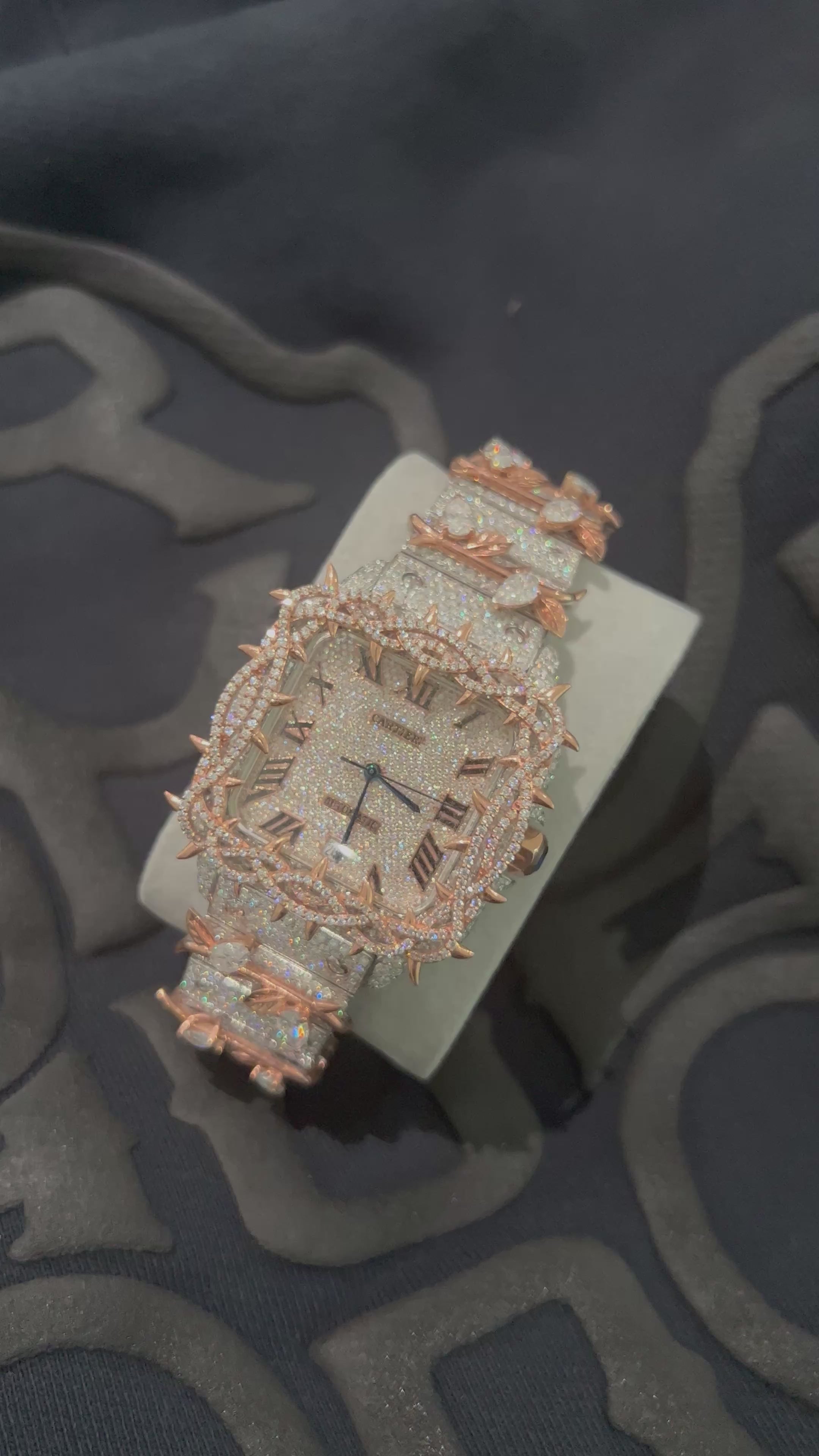 VVS Moissanite Watch (Passes All Testers)