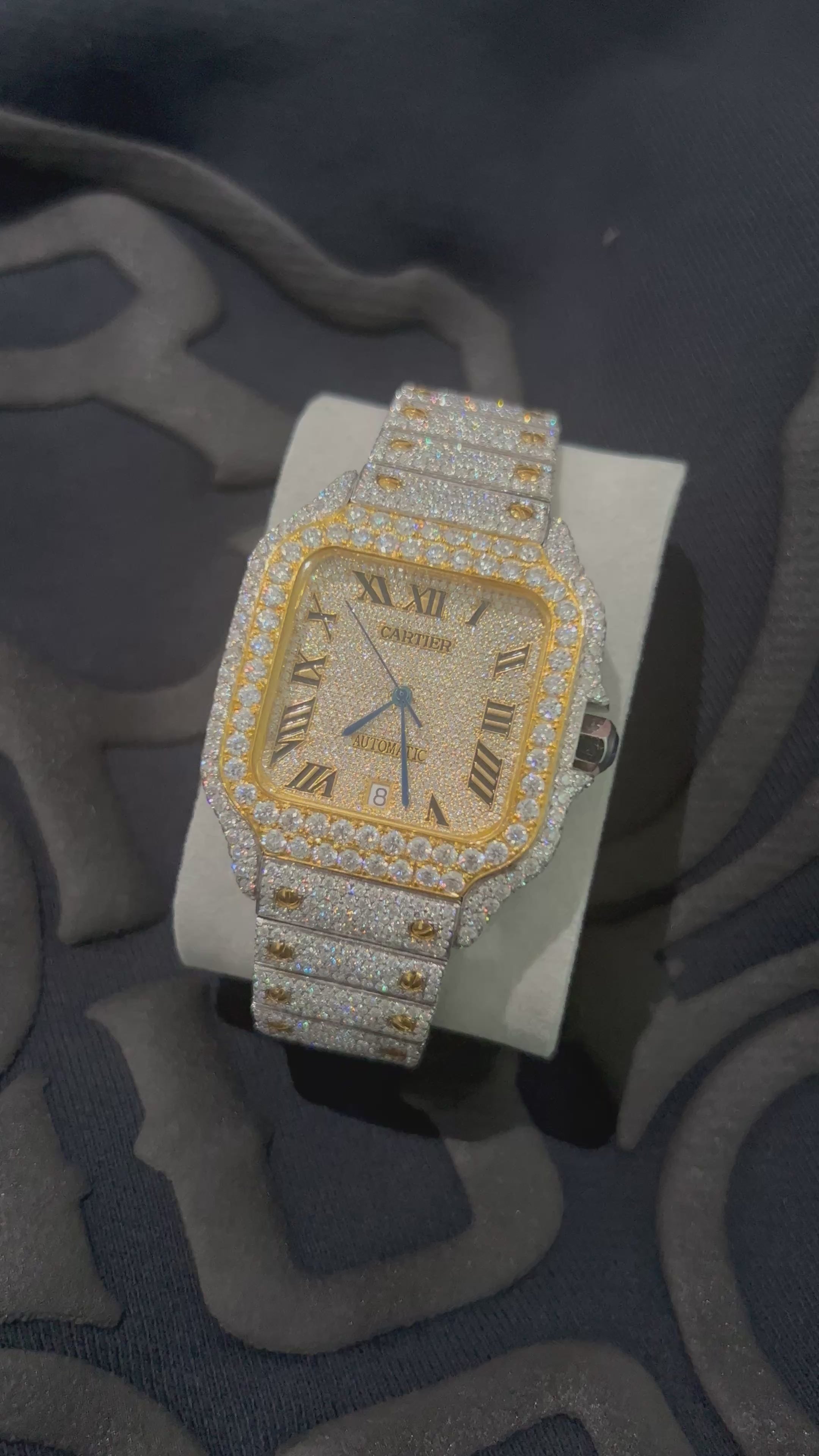 VVS Moissanite Watch (Passes All Testers)