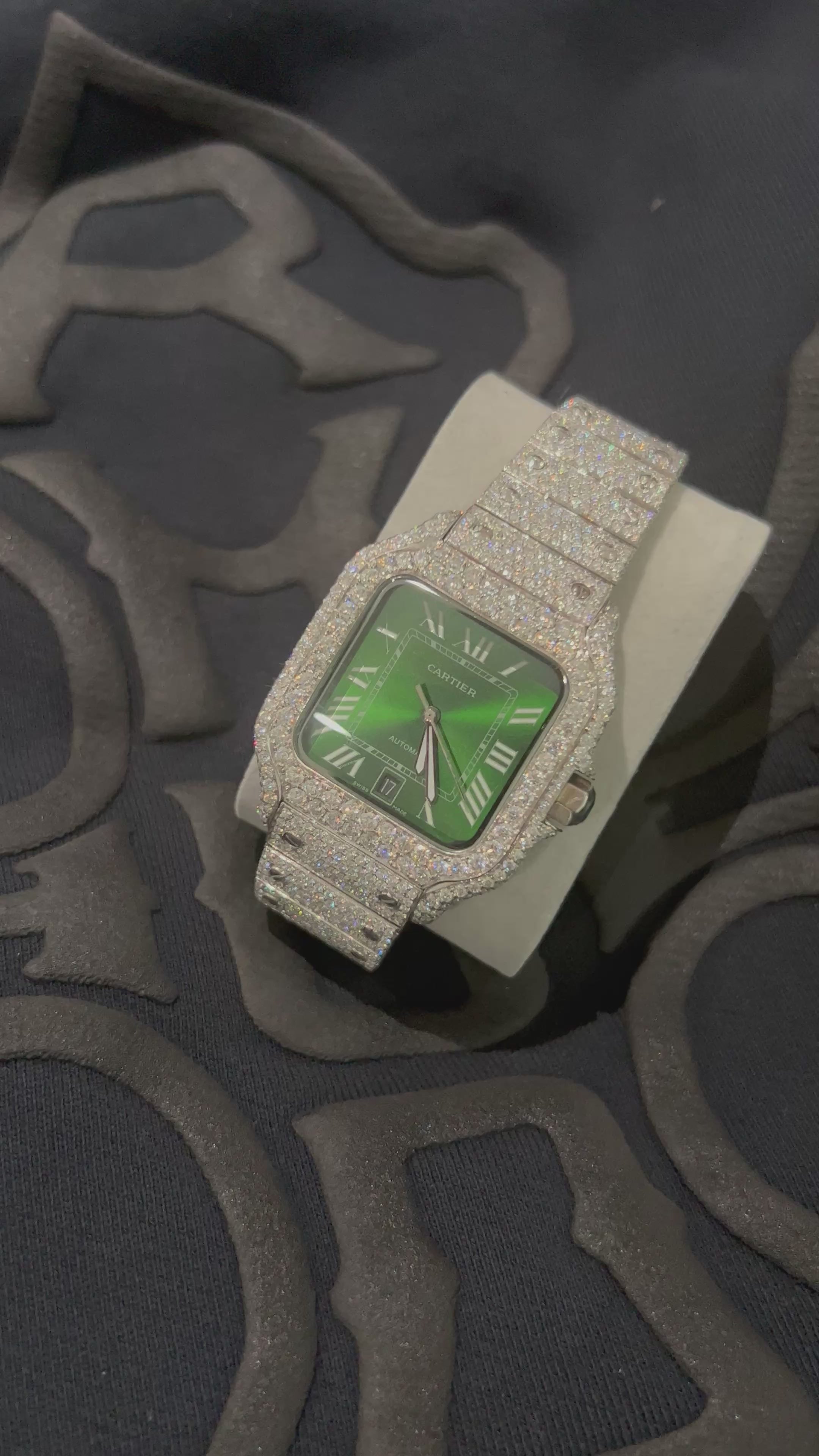 VVS Moissanite Watch (Passes All Testers)