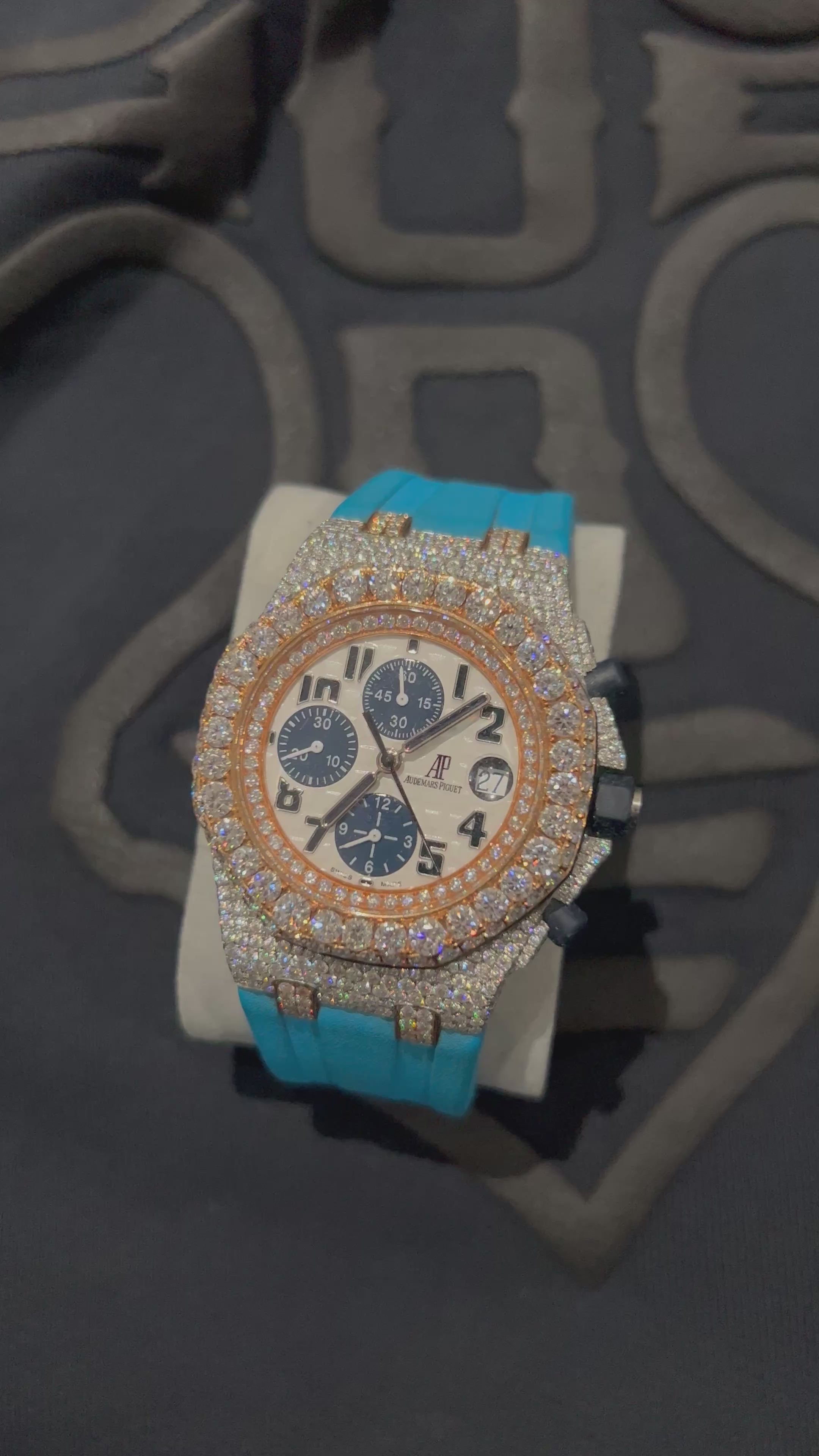 VVS Moissanite Watch (Passes All Testers)
