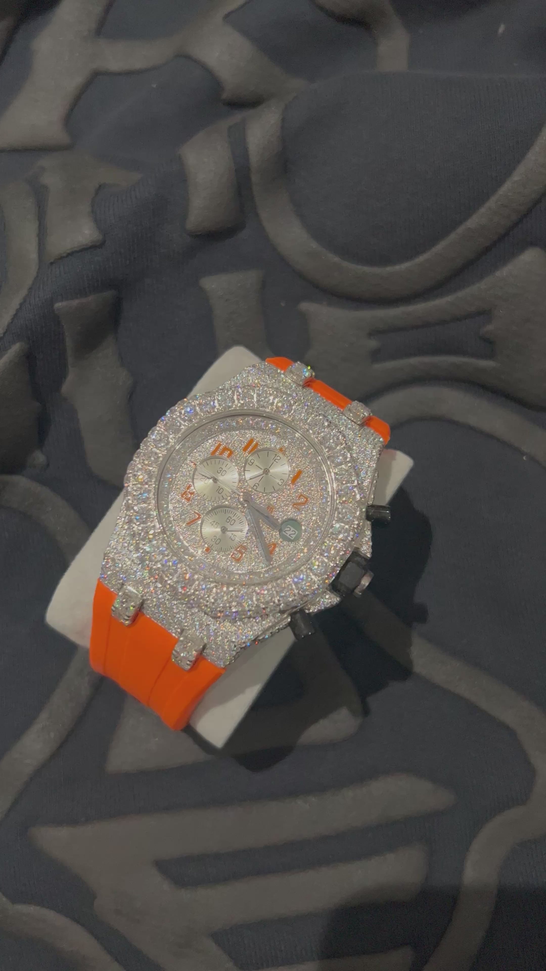 VVS Moissanite Watch (Passes All Testers)