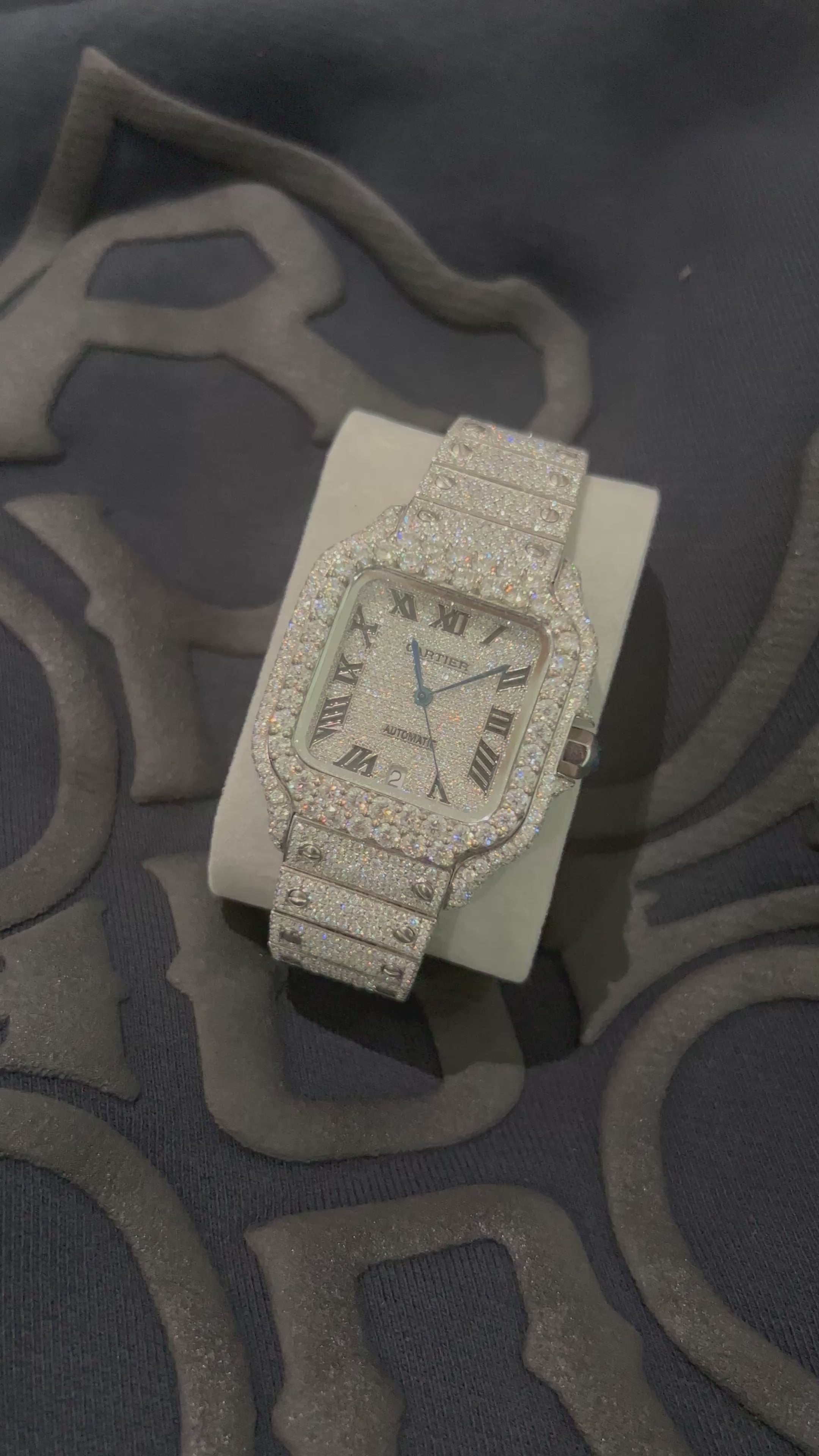 VVS Moissanite Watch (Passes All Testers)