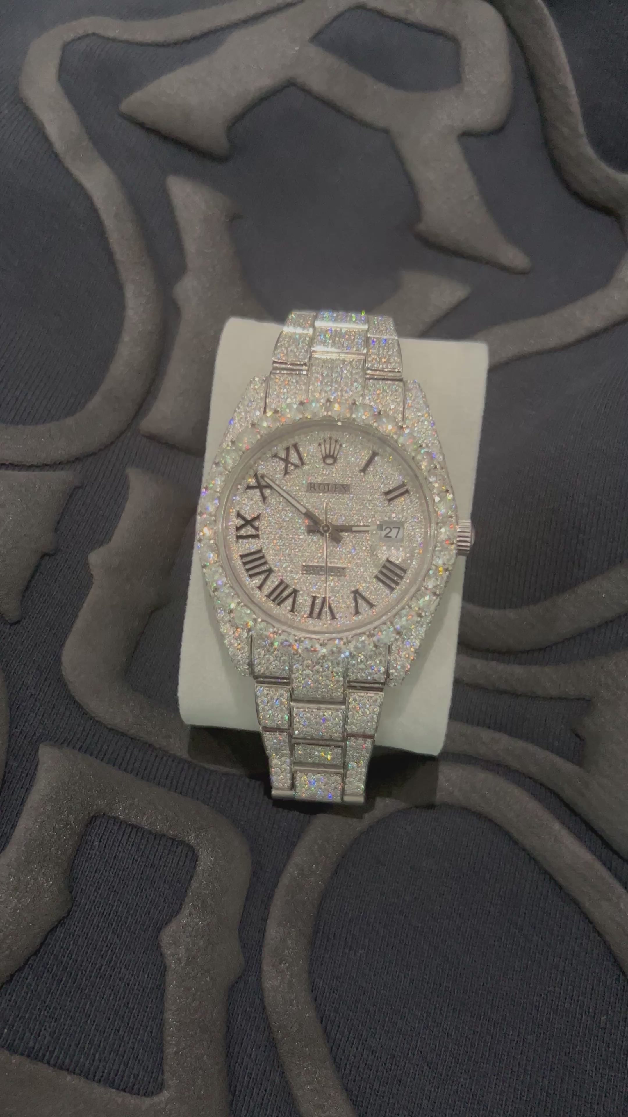 VVS Moissanite Watch (Passes All Testers)