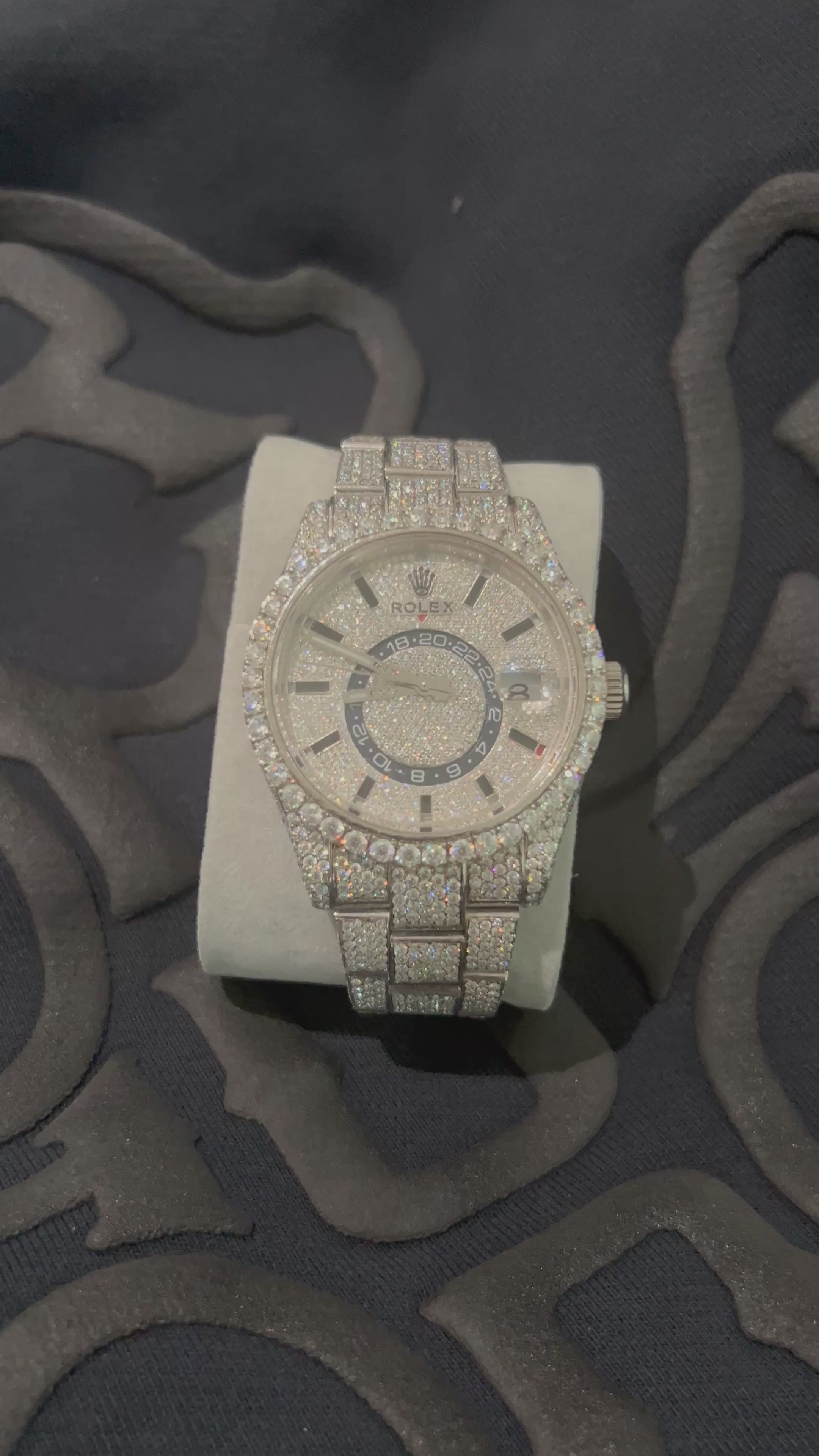 VVS Moissanite Watch (Passes All Testers)