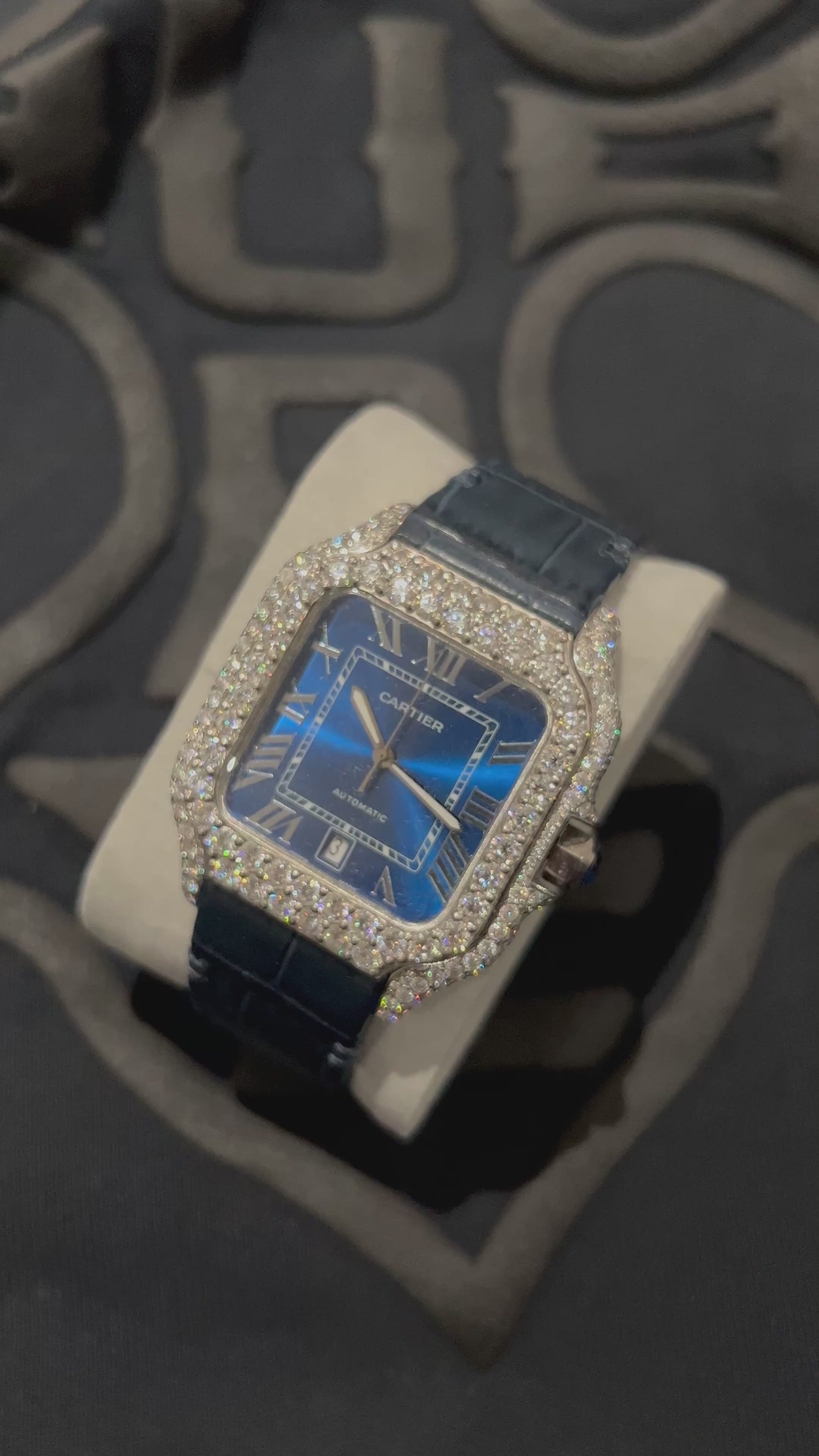 VVS Moissanite Watch (Passes All Testers)