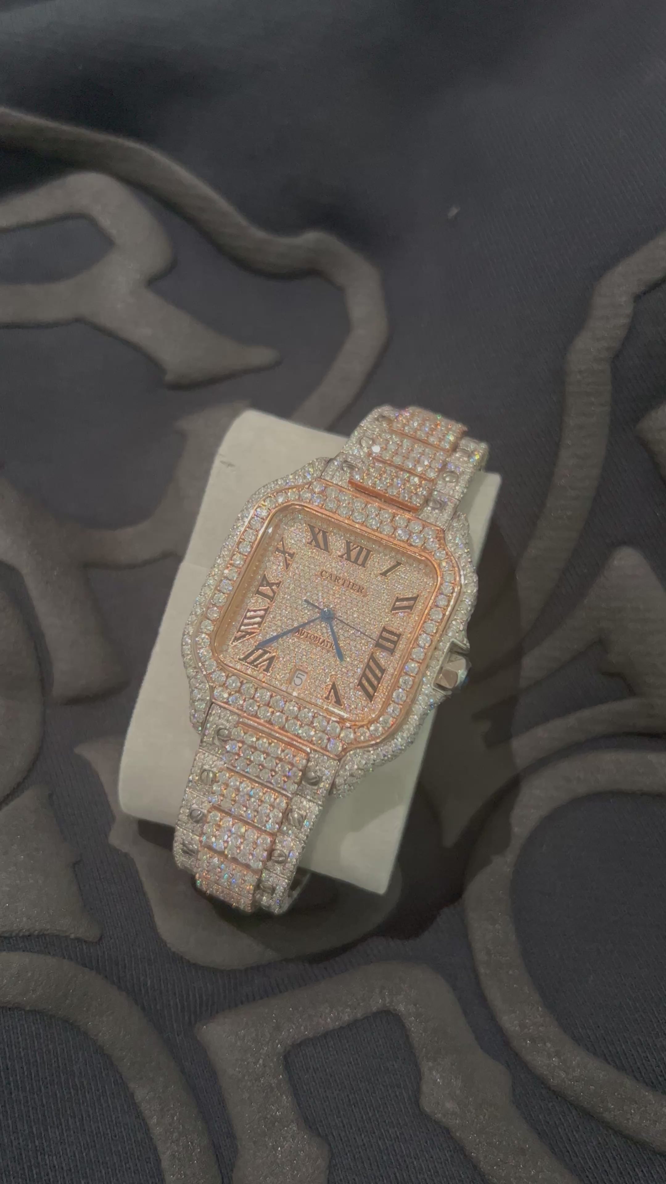 VVS Moissanite Watch (Passes All Testers)